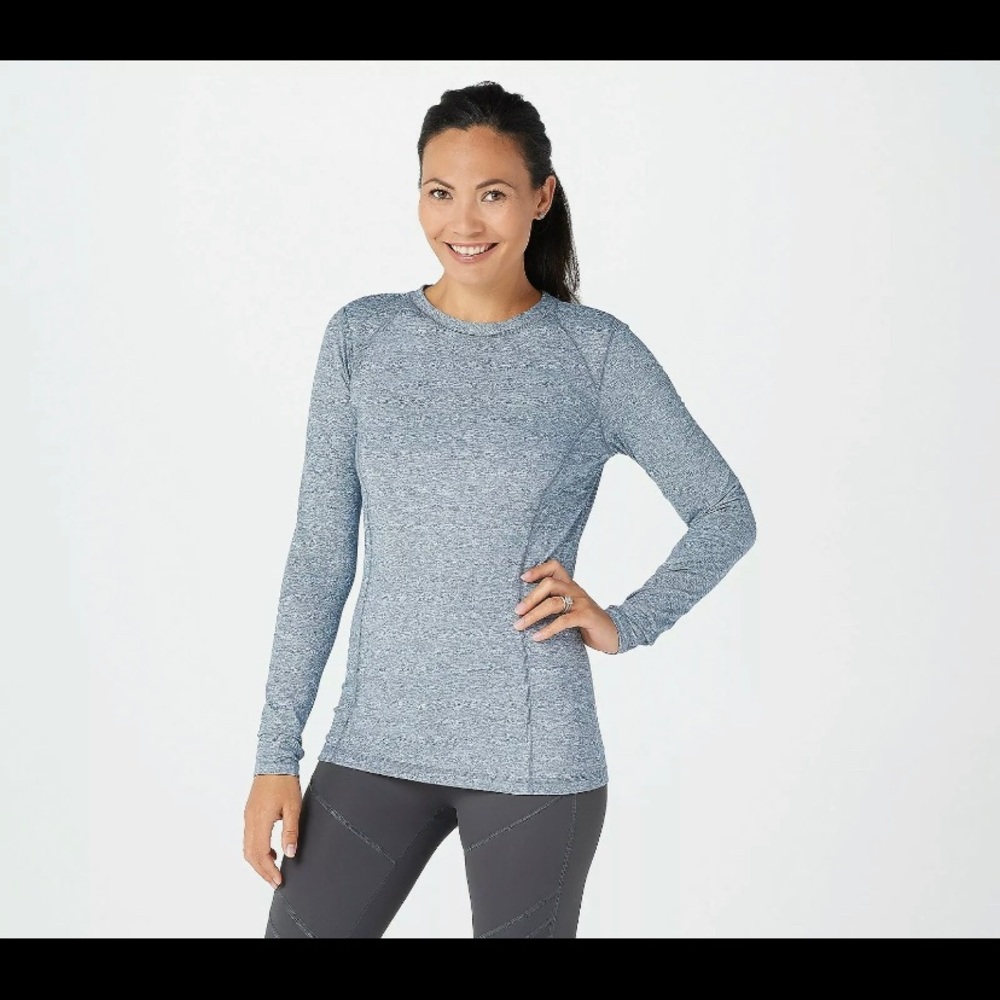 Activewear Ultrasoft Crew Neck Top Sizes 1X